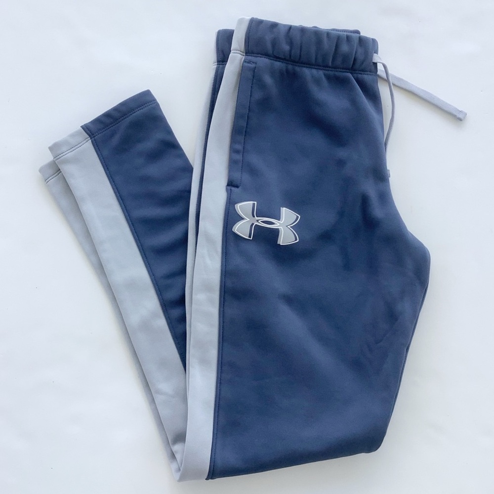 Under Armour Blue/Gray Girls Athletic Pants